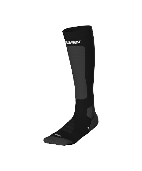 Lyžařské ponožky Energiapura Heat Merino Socks Anthracite/Black - 2025/26