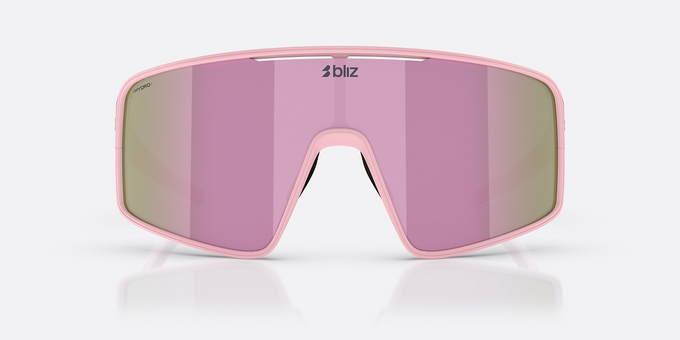 Slnečné okuliare BLIZ P001 Frame Matte Powder Pink with Brown W Rose Multi Lenses