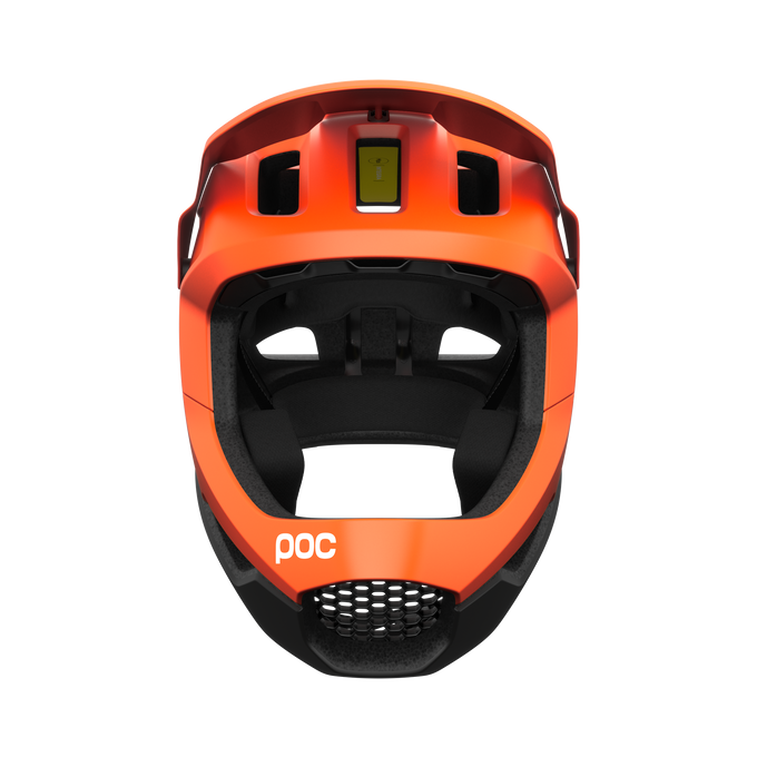 Cyklistická helma POC Otocon Race MIPS Fluorescent Orange AVIP/Uranium Black Matt 2025