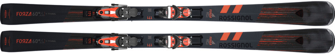 Sjezdové lyže Rossignol Forza 60° V-Ti + Nx 12 Konect GW B80 Black Hot Red - 2024/25