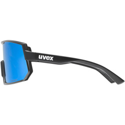 Sluneční brýle Uvex Sportstyle 235 P - Black Mat/Mirror Blue - 2023