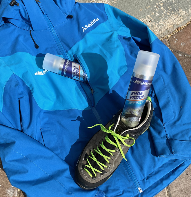 Impregnace HOLMENKOL TEXTILE PROOF 250 ml
