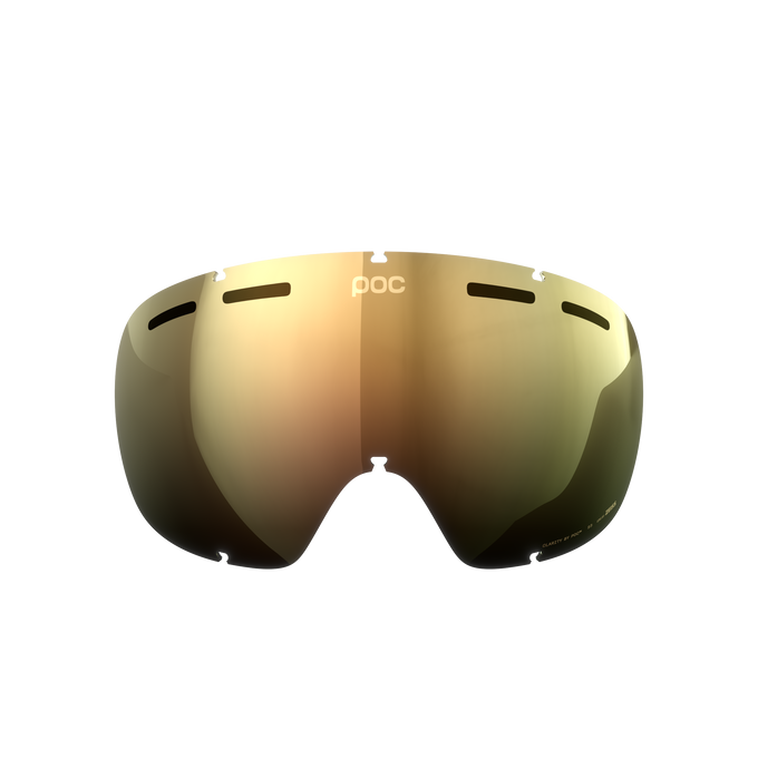 Sklo do brýlí POC Fovea Race Lens Clarity Intense/Sunny Gold - 2025/26