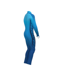 Lyžařská kombinéza Energiapura Competition Junior PRO/Turchese/Blue (insulated, padded) - 2025/26
