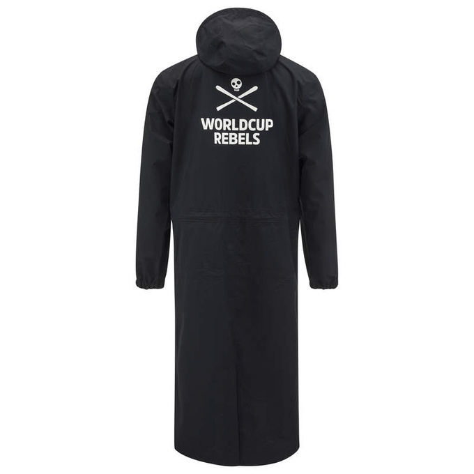 Pláštěnka HEAD Race Rain Coat Black Junior - 2025/26
