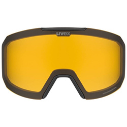 Lyžařské brýle Uvex Evidnt ATTRACT V Black Matt/Mirror Silver + spare lens - 2025/26