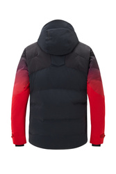 Péřová bunda Descente Hybrid Down Jacket Black Electric Red - 2024/25