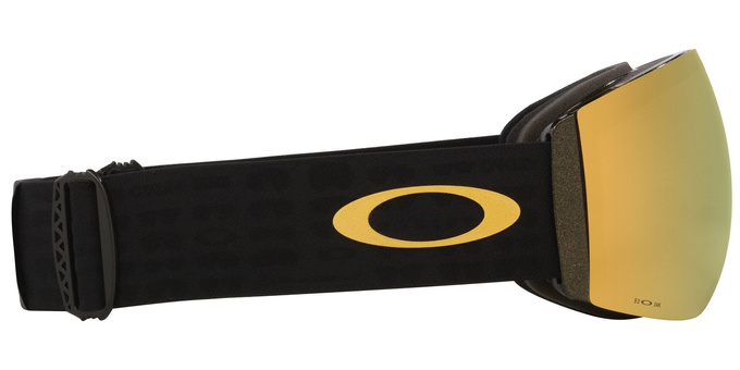 Lyžiarske okuliare Oakley Flight Deck Pro L Mettalic Black Gold/Prizm 24K + Additional lens Prizm Snow Iced Iridium - 2025/26