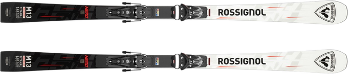 Sjezdové lyže Rossignol Hero Master ST R22 + Spx 14 Rockerace GW Black Red - 2025/26