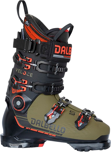 Zjazdové topánky Dalbello Veloce 120 MV Black/Olive - 2025/26
