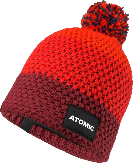 Čepice Atomic Racing Beanie Carrot/Red/Maroon – 2025/26
