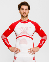 Funkční triko X-Bionic Energy Accumulator Patriot Shirt Turtle Neck LG SL Poland - 2023/24