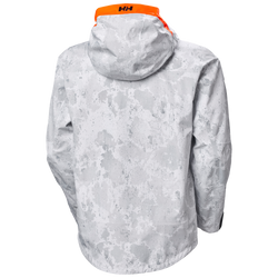 Lyžařská bunda Helly Helly Hansen Sogn Shell 2.0 Jacket Grey Fog Snow Camo Aop - 2024/25 