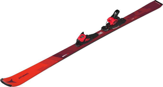 Zjazdové lyže Atomic Redster J4 + L 6 GW Red/Black - 2024/25