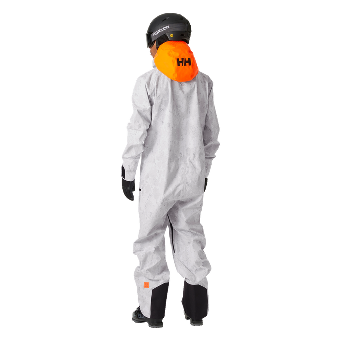 Lyžařská kombinéza Helly Hansen Chugach Infin Printed Suit Grey Fog Snow Camo Aop - 2024/25