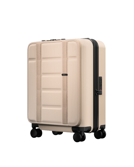 Cestovní kufr Db Ramverk Front Access Carry-on Fogbow Beige - 2024/25