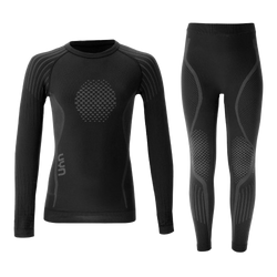 Termoaktivní oblečení UYN Junior Visyon 2.0 Uw Set (Shirt Lg. sl./pants Long) Black - 2025/26