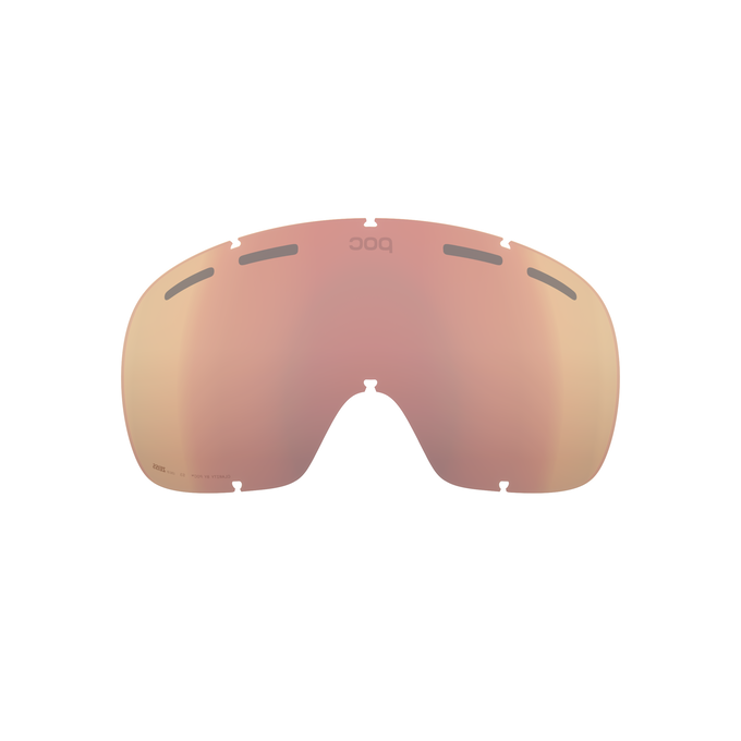 Sklo do brýlí POC Fovea Race Lens Clarity Intense/Sunny Gold - 2025/26
