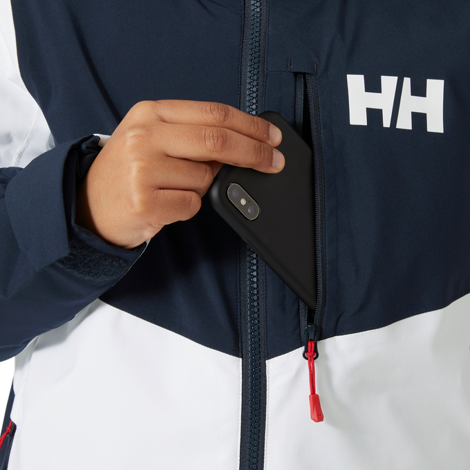 Lyžařská bunda Helly Hansen Jr Elevate Jacket Navy - 2024/25