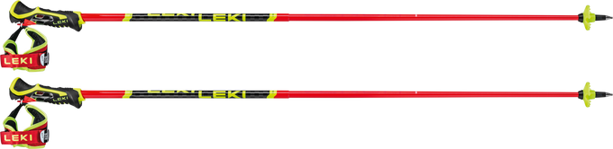 Sjezdové hole LEKI Venom SL 3D Red - 2025/26