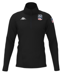 Mikina Kappa 6CENTO 687BK US Black - 2024/25