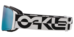 Lyžařské brýle Oakley Line Miner Pro L Black White Duality Prizm Sapphire + náhradní zorníky Prizm Torch - 2024/25