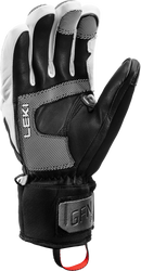 Lyžařské rukavice LEKI Griffin Pro 3D White/Black - 2025/26