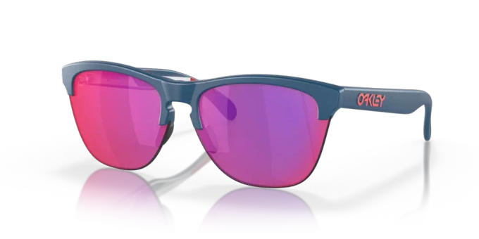 Sluneční brýle OAKLEY Tour De France Frogskins Lite Prizm Road Lenses/Matte Poseidon Frame - 2022