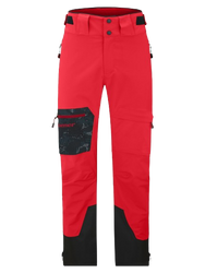 Lyžařské kalhoty Ziener Tewes Full-Zip Man Red Black Foggy Print - 2025/26