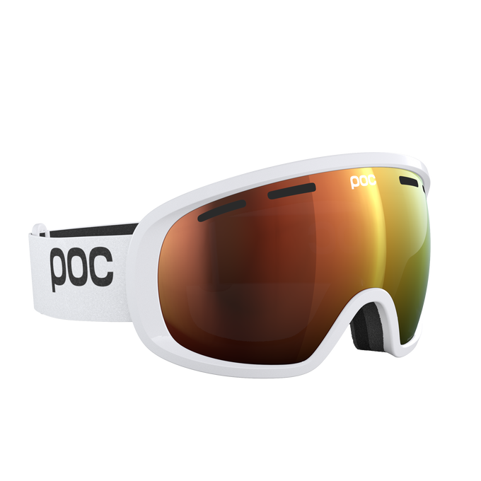 Lyžařské brýle POC Fovea Hydrogen White/Partly Sunny Orange - 2025/26