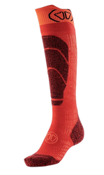 Lyžařské ponožky Sidas Ski Merino Junior Red/Orange - 2025/26
