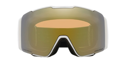Lyžařské brýle Oakley Line Miner Pro L Matte White Prizm Sage Gold + náhradní zorníky Prizm Sapphi - 2024/25