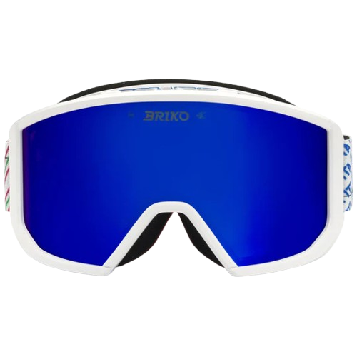 Lyžařské brýle Briko Vulcano Mask Italia White/Science Blue - 2025/26