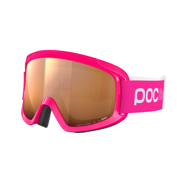 Lyžařské brýle POC POCito Opsin Fluorescent Pink/Partly Sunny Light Orange - 2025/26
