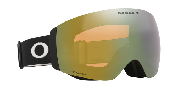 Lyžařské brýle Oakley Flight Deck Pro M Matte Black/Prizm Sage Gold Iridium + Additional lens Prizm Snow Iced Iridium - 2025/26