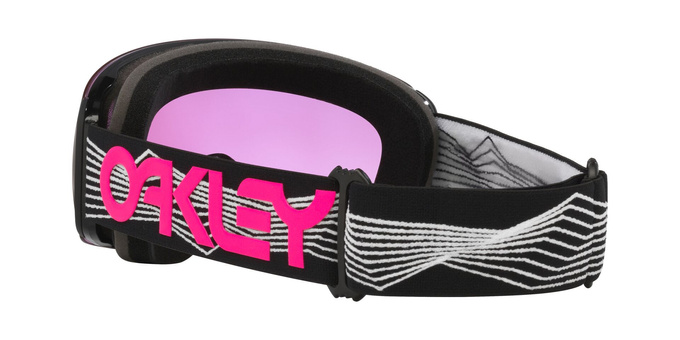 Lyžařské brýle Oakley Flight Deck M Black Wired/Prizm Snow Iced Iridium - 2025/26