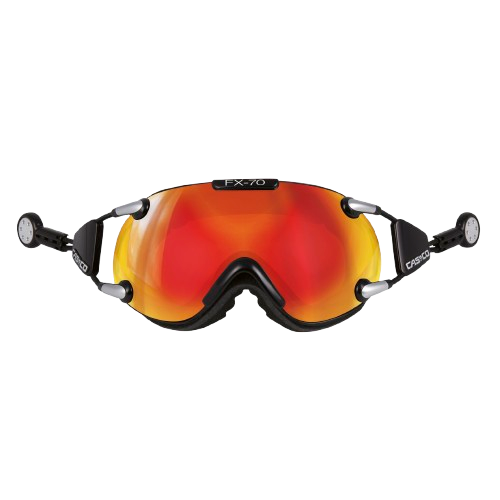 Lyžiarske okuliare Casco FX70 Carbonic Black Orange - 2025/26