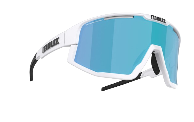 Sluneční brýle BLIZ Fusion Matt White/Brown Blue