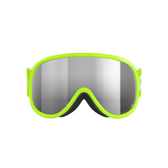 Lyžařské brýle POC Pocito Retina Fluorescent Yellow/Green/Partly Sunny Silver - 2025/26