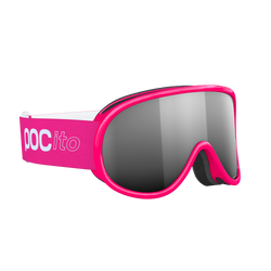 Lyžařské brýle POC Pocito Retina Fluorescent Pink/Partly Sunny Silver - 2025/26