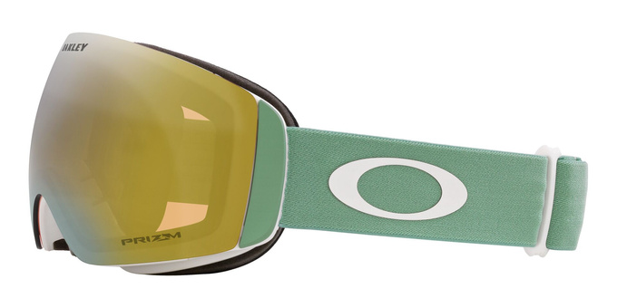 Lyžařské brýle Oakley Flight Deck M Matte Jade/Prizm Sage Gold Iridium - 2025/26