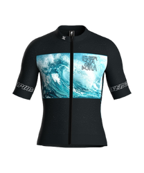 Cyklistický dres Energiapura T-Shirt Full Zip Life Wave Men/Ragl Alexander - 2023