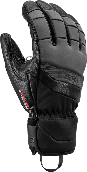 Lyžařské rukavice LEKI Griffin Base 3D Black/Grey - 2024/25