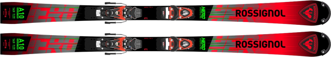 Sjezdové lyže Rossignol Hero Athlete SL PRO 128-149 R21 + SPX 11 GW B73 Hot Red - 2025/26
