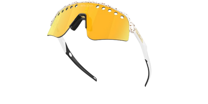 Sluneční brýle OAKLEY Sutro Lite Sweep MVDP Red Gold Splatter Frame/Prizm 24K Lens