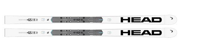Zjazdové lyže HEAD WCR E-GS Rebel + Race Plate WCR 14 short (komórki) + Freeflex 11 GW - 2025/26