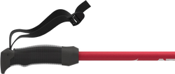  Sjezdové hole Atomic AMT JR Telescopic Red/Silver - 2024/25