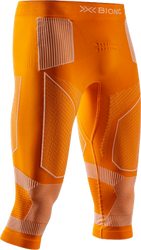 Funkční kalhoty X-Bionic Energy Accumulator Light Pants 3/4 Men Blazing Orange/Arctic White - 2024/25
