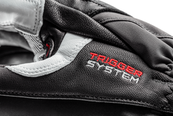 Lyžařské rukavice LEKI Griffin Pro 3D Black/White - 2025/26