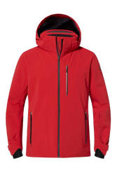 Péřová bunda Descente Caden Electric Red - 2025/26